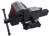 Тиски стальные поворотные с наковальней 5" - 125мм Forsage F-6540205A(6540205)