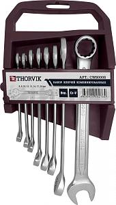 CWS0008 Набор ключей гаечных комбинированных на держателе, 8-19 мм, 8 предметов Thorvik