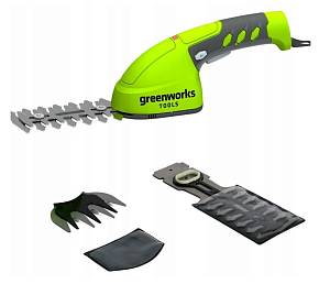 Greenworks 7,2V аккумуляторные садовые ножницы с встроенным аккумулятором 2 Ah