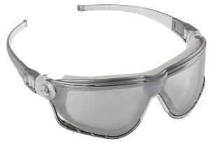 KRAFTOOL SG-5H Прозрачные,очки защитные открытого типа, двухкомпонетные регулируемые дужки, непрямая вентиляция. 110305