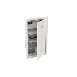 ABB UK630MVB Шкаф мультимедиа (без розетки !) с дверью и с DIN-рейкой (3 ряда) 2CPX031455R9999