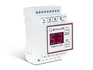 Дополнительный модуль для терморегулятора FC600, для управления скоростью вращения вентилятора на оборудовании с входом на 0...10В SALUS Controls FC600-M